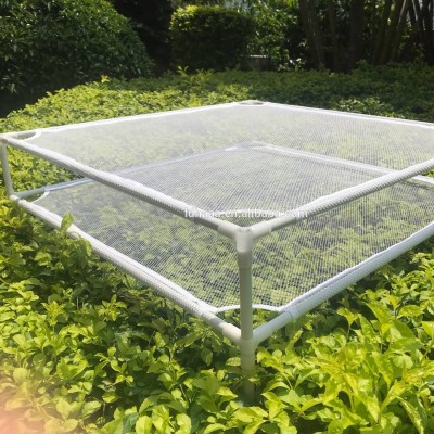 Hydroponics Square Herb dry net hanging rack drying racks